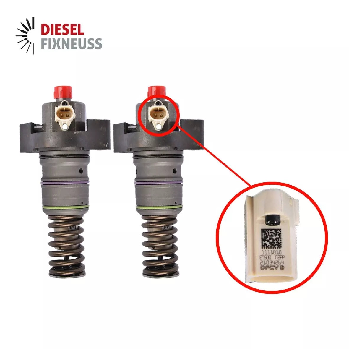 2x Pump-Injector Delphi 2102391 for DAF CF XF 210-390 KW with 1 year warranty. High quality fuel injector for your DAF engine with full warranty.
