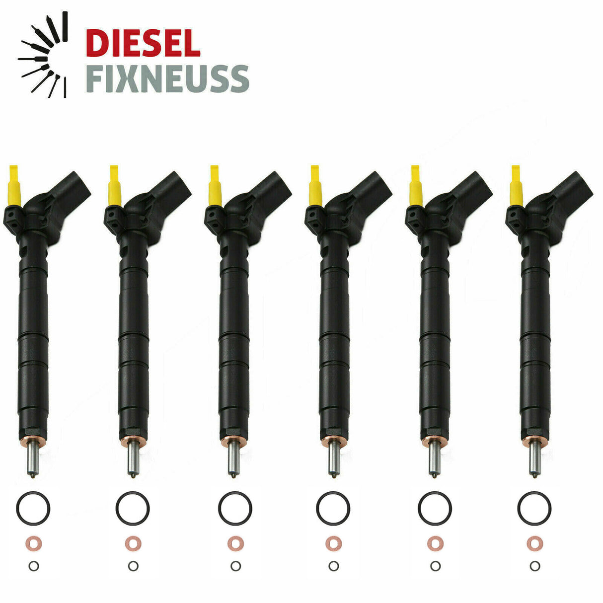 6x Austausch Injektor Audi A6 A7 VW Touareg 3.0 TDI 059130277CD 0445117022