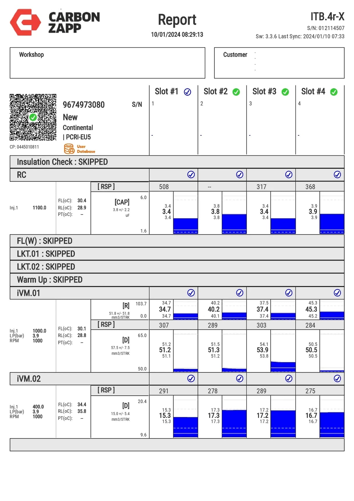 Ford Transit Connet Citröen C5 Ford Focus Einspritzdüse 50274V05 9674973080