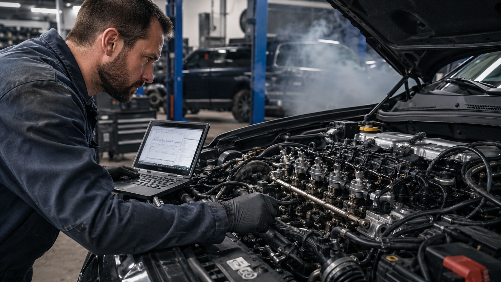 Diesel Motor Fehlzündung Diagnose: Ursachen & Schritt-für-Schritt Guide