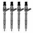 4 x Einspritzdüse 03L130277B Siemens VW Motor CAYA 1,6 TDI CONTINENTAL CAYB