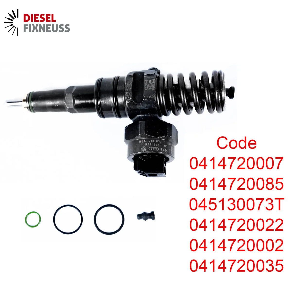4x Bosch Pumpe Düse Einheit PDE 0414720007 038130073F VAG 1,9TDi ATJ