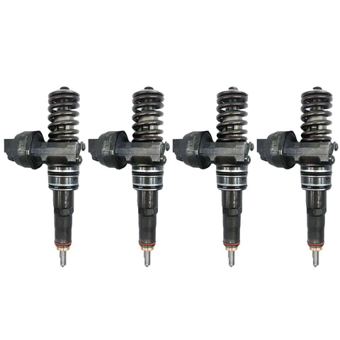 4x Injektor Pumpe Düse Einheit PDE Bosch 038130073AK VW Sharan 1.9TDi 0414720038