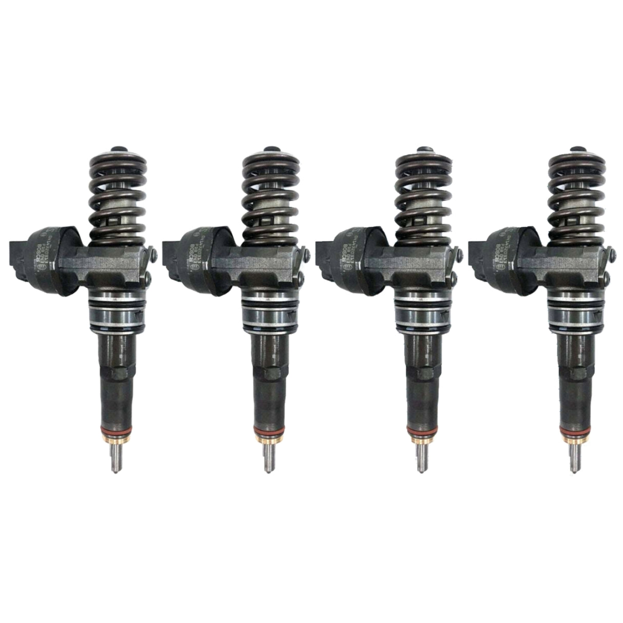 4x Volkswagen Golf V 1K 1,9 77 KW Iniettore 0414720313