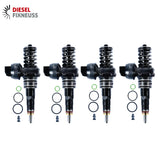 4x BOSCH Pumpe-Düse-Einheit PDE 0414720215 Generalüberholt