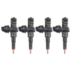 4x 0414720221 038130073AP Bosch Unit Injectors for VW Caddy 2.0 SDI
