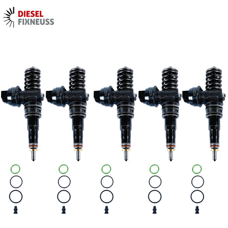 5x Bosch Injektor Pumpedüse Element Einspritzdüse 0414720310 VW T5 2.5TDI