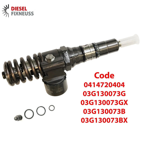 Pumpe Düse Einheit 0414720404 VW SEAT AUDI SKODA 2,0 TDI BKD 03G130073G GX