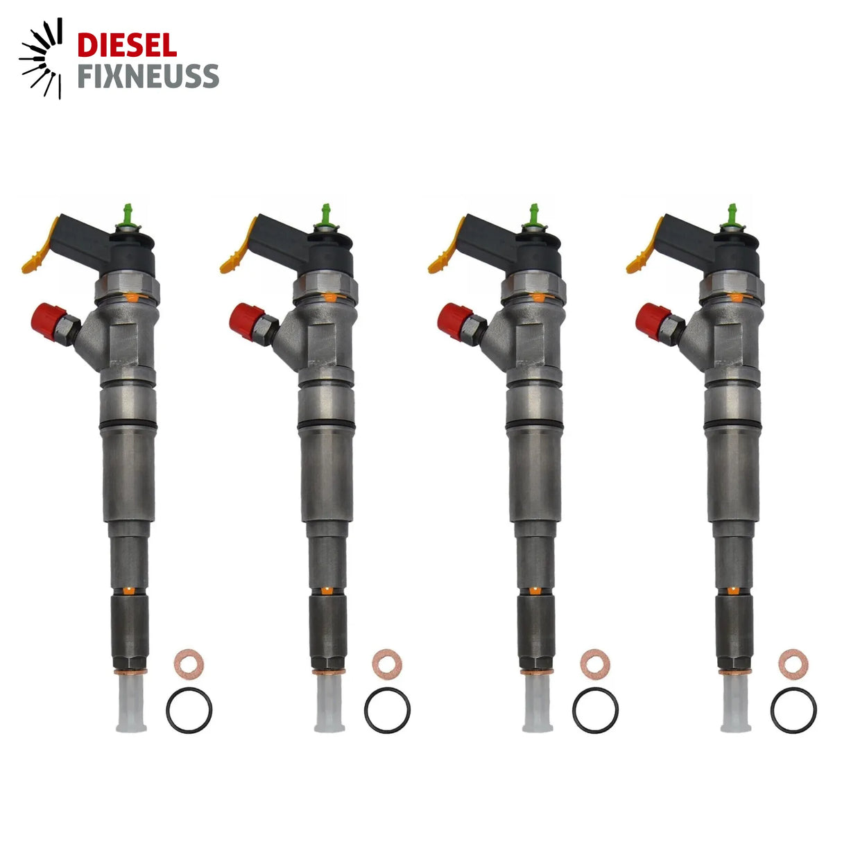 4x Injektor BOSCH 0445110002 Lancia Alfa Romeo Fiat 1.9JTD 2.4 JTD EINSPRITZDÜSE