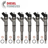 6x Einspritzdüse Injektor BMW E39 530d X530D 730d 0445110047 7785984 BOSCH