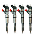 4x Einspritzdüse INJEKTOR LAND ROVER FREELANDER 2.0 TD4 0445110049 0445110130