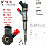 4x Einspritzdüse INJEKTOR LAND ROVER FREELANDER 2.0 TD4 82 kW 0445110049 Injektor