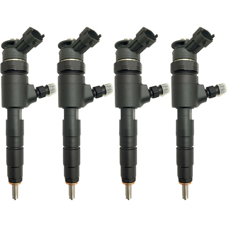 4x Einspritzdüse BOSCH Injektor Citroen C2 C3 Peugeot 206 307 0445110135 1.4 HDI