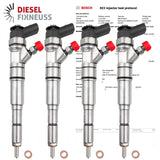 4x Injektor Einspritzdüse BMW 7794652 7794919 7794554 2,5D E60 E61 0445110212