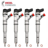 4x Einspritzdüse Injektor 0445110218 0986435128 passend für Jeep Cherokee 2.8