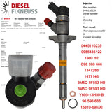 Citroen Peugeot Mazda Ford Fiat 1.6 TDCI HDI 03-14 Bosch Injektor 0445110239