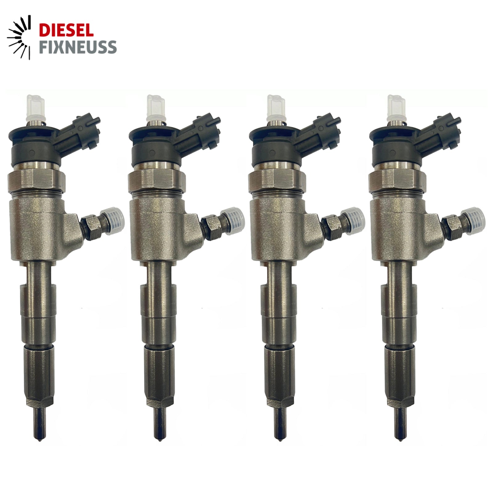 4x Einspritzdüse Bosch 0445110252 Citroen 9656588980 Peugeot 207 Bipper 1.4 HDi