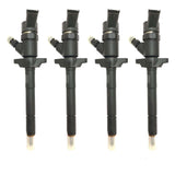 4x Einspritzdüse 0445110259 Ford Focus C-Max Citroen Peugeot 1,6 TDCI HDi