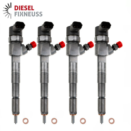 4x 0445110300 Einspritzdüse Injektor Alfa Romeo Fiat Opel Lancia 1.6D 0986435171