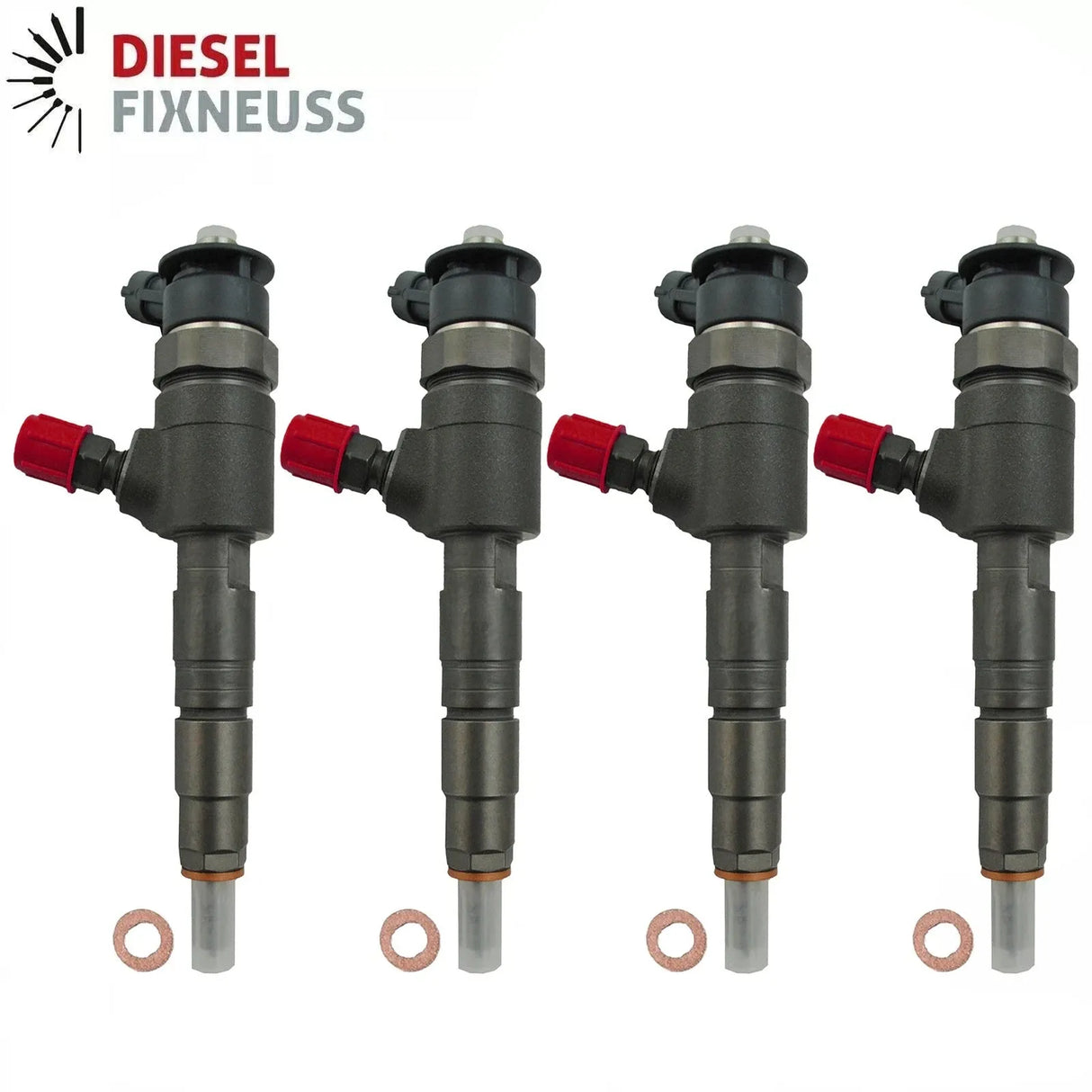 4x Einspritzdüse Injektor Bosch 0445110340 Peugeot 207 Citroen Ford 1.6 HDi/TDCi