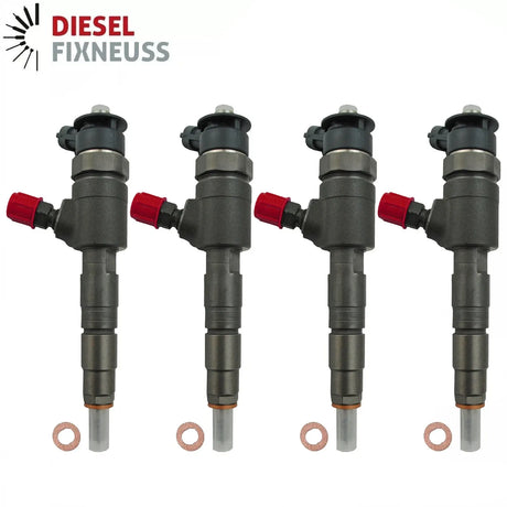 4x Einspritzdüse Injektor Bosch 0445110340 Peugeot 207 Citroen Ford 1.6 HDi/TDCi