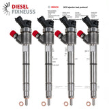 4x 0445110564 Bosch Einspritzdüse Injektor Iveco Daily 110 129 132 kW 5801644454