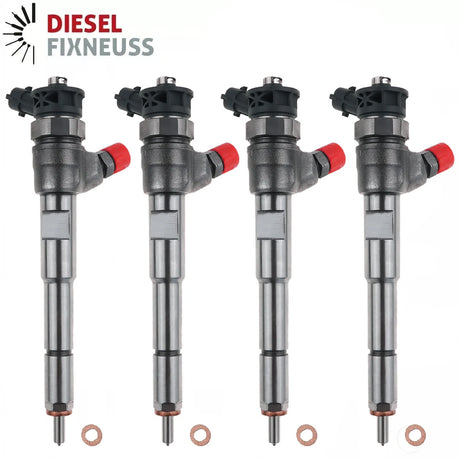 4x Renault Dacia 1.5 dCi Einspritzdüse Injektor 0445110652 166000121R