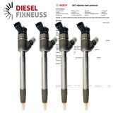 4x Einspritzdüse 0445110955 9828959880 JX6Q-9F593-AB CITROËN PEUGEOT FORD 1.5