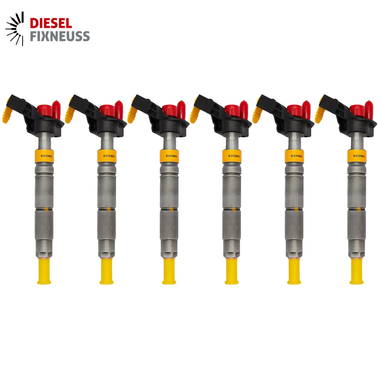 6x Iniettore Mercedes Benz E S ML V6 OM642 A6420701387 A6420700587