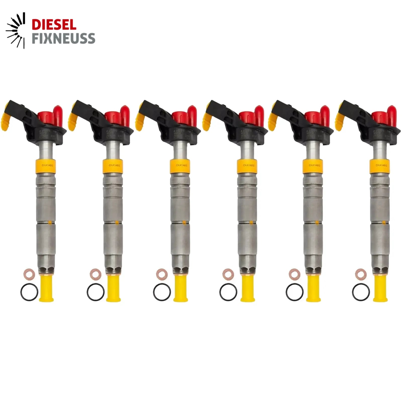 6x Injektor Einspritzdüse BMW E38 740d M67 180kW 245PS 2354000 0445110028