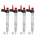 4x 0445116043 Einspritzdüse Jaguar XF I Land Rover Freelander 2 DW12BTED4 L359 2.2
