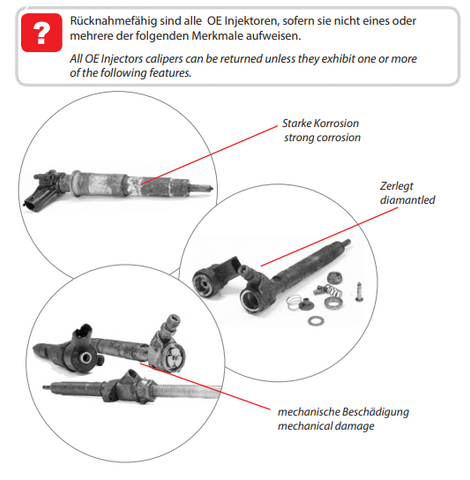 Injektor Einspritzdüse Bosch 0445117048 für Mercedes-Benz A6540700187 0445117047