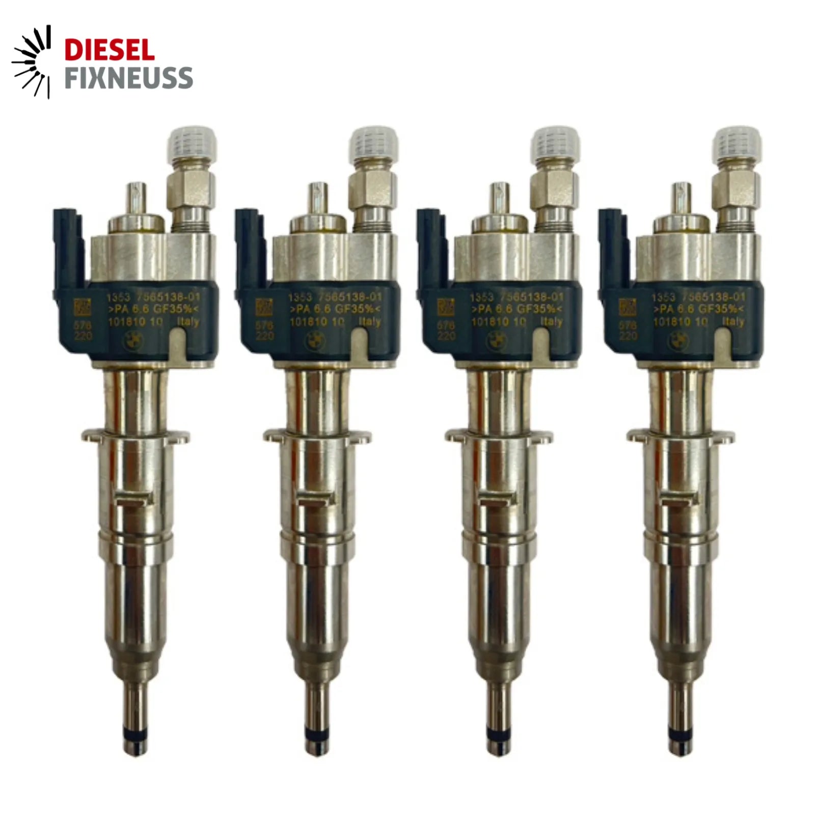 4x Einspritzdüse VDO 13537565138-01 N43 N53 BMW Benzin 13537589048