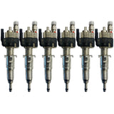 6x Fuel Injector BMW 1/3/5 Series | Part No: 13537589048/13537565138-05 Benzin | Compatible with N45/N43/N53 Engines | Includes Copper Ring, O-Ring, Test Report | 1-Year Unlimited Mileage Warranty