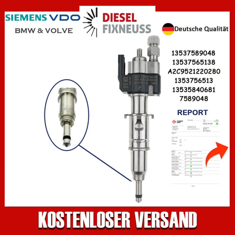 Einspritzdüse Passt für BMW Benzin 1er 3er 5er 6er 13537589048 13537565138-07