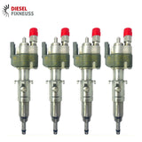 4x Fuel Injector BMW 1/3/5 Series | Part No: 13537589048-01/13537565138 Benzin | Compatible with N45/N43/N53 Engines | Includes Copper Ring, O-Ring, Test Report | 1-Year Unlimited Mileage Warranty
