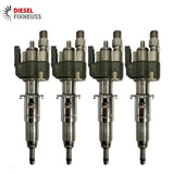 4x Fuel Injector BMW 1/3/5 Series | Part No: 13537589048-04/13537565138 Benzin | Compatible with N45/N43/N53 Engines | Includes Copper Ring, O-Ring, Test Report | 1-Year Unlimited Mileage Warranty