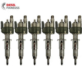 6x Fuel Injector BMW 1/3/5 Series | Part No: 13537589048-04/13537565138 Benzin | Compatible with N45/N43/N53 Engines | Includes Copper Ring, O-Ring, Test Report | 1-Year Unlimited Mileage Warranty