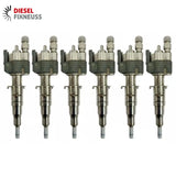 6x Einspritzdüse Einspritzventil VDO 13537589048 13537565138-10 N53 BMW Benzin