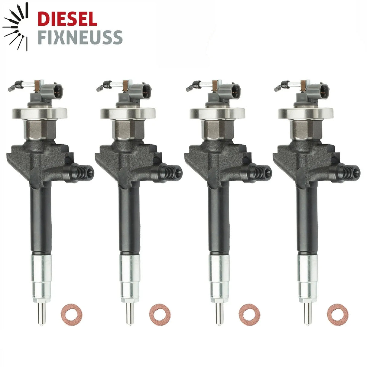 4x Denso Injectors 13H50A for Mazda 6 and MPV with 2.0 Di engines (2002-2007) including test report. Compatible with both 89kW and 100kW power versions, OE number 095000-5031.