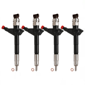 4x Denso Injektor 16600-EC00A YD25DDTI Nissan NAVARA 2.5 DCI 174PS