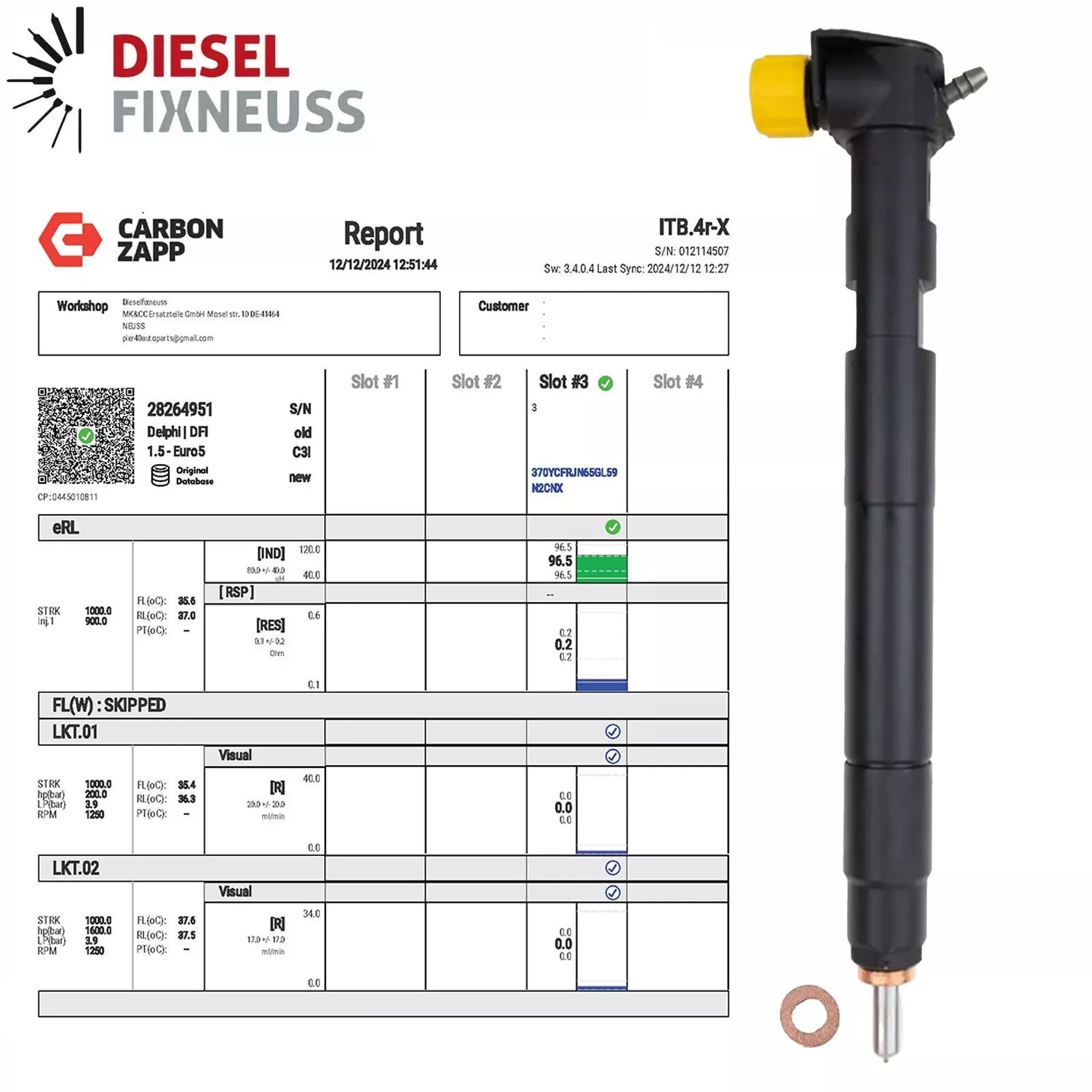 Einspritzdüse Opel Antara 2,2 CDTI Chevrolet Captiva 28264951 25183186