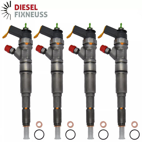 4x Bosch Einspritzdüse 0445110064 Injektor Kia Carens II Hyundai 2.0 0986435147