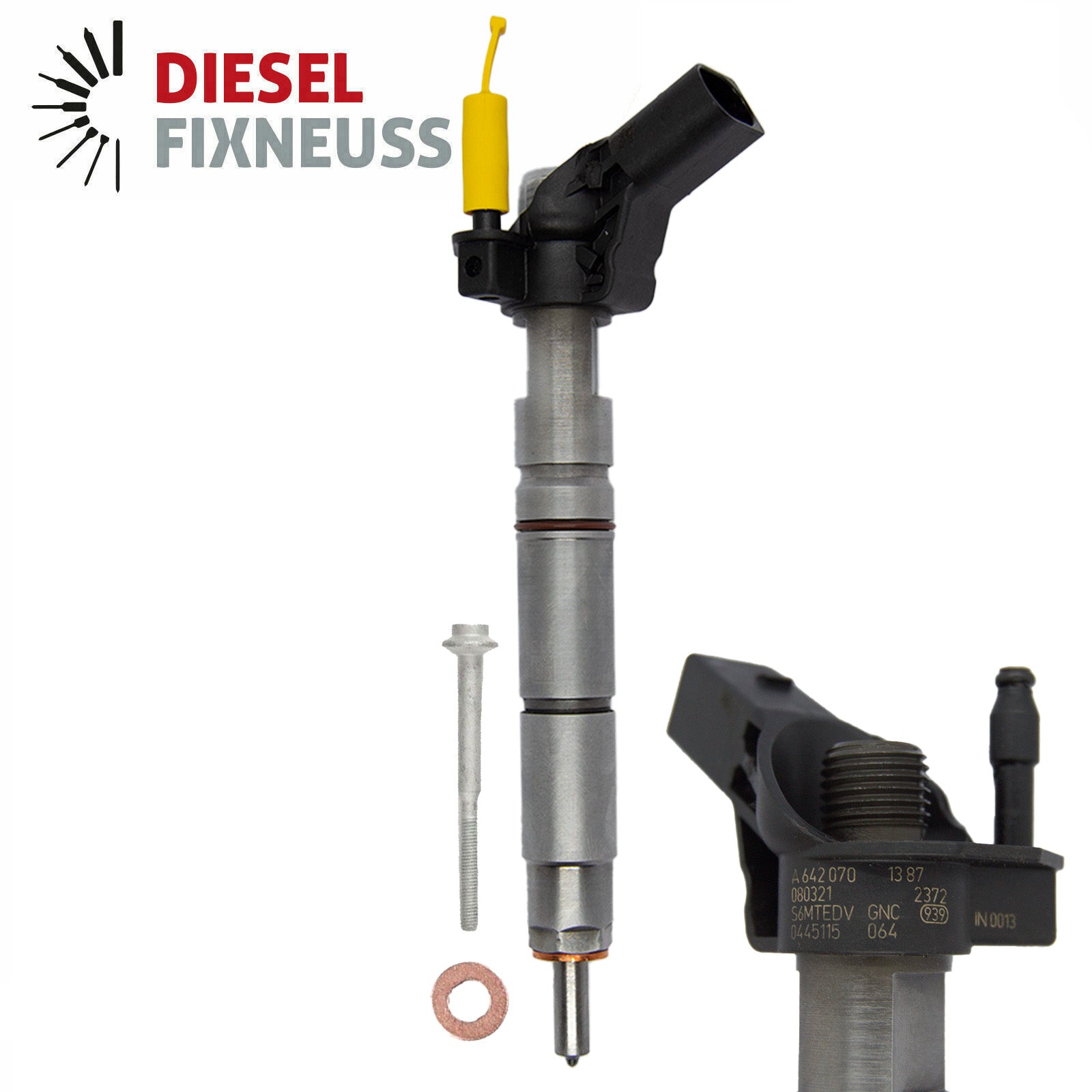 Injector Mercedes 0445115064 A 642 070 13 87 BOSCH A6420701387 ,0 445 115 016