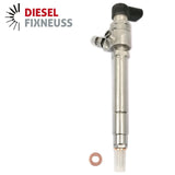 Siemens Diesel 4H2Q-9K546-AF injector for Land Rover Discovery III (L319) 2.7 TD 4x4 (07.2004-09.2009) and Range Rover Sport I (L320) 2.7 D 4x4 (02.2005-03.2013). Suitable for vehicles with 2720cc, 140kW/190PS, 276DT(TDV6) engine. Reference number LR006495 and LR008836.