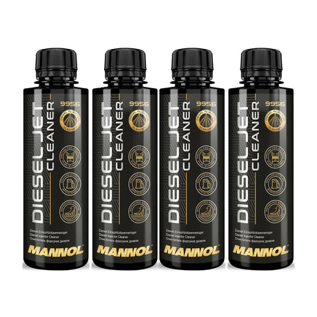 4x 250ml MANNOL DIESEL JET CLEANER EINSPRITZDÜSEN REINIGER INJEKTOR ADDITIV