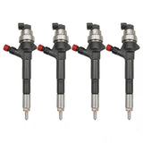 4x Injektor Einspritzdüse Opel Astra J 1,7 CDI Chevrolet Cruze 55567729 Denso
