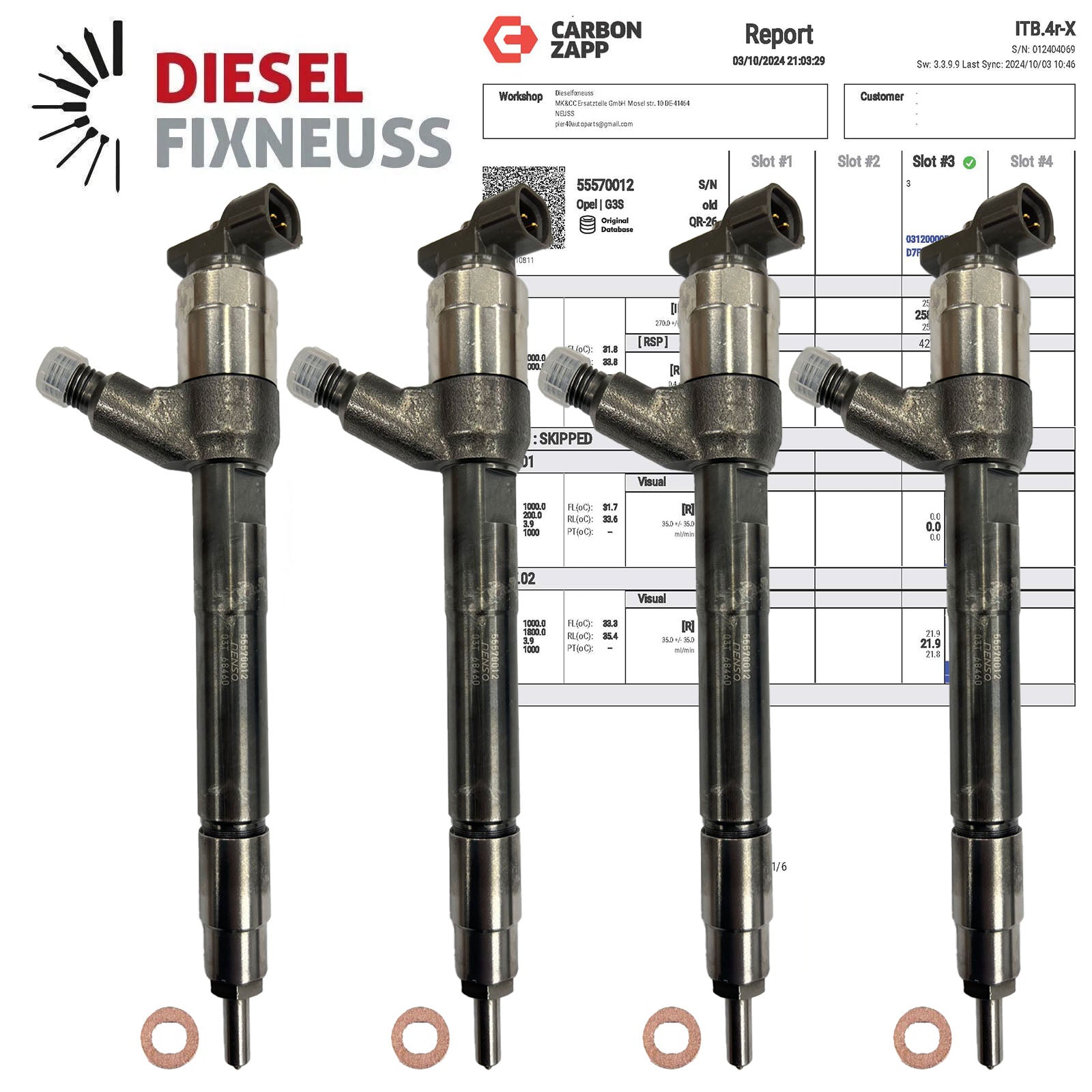 4x Einspritzdüse 55570012 Opel 1,6CDTI B16DTH 100KW Astra Insignie Zafira Meriva