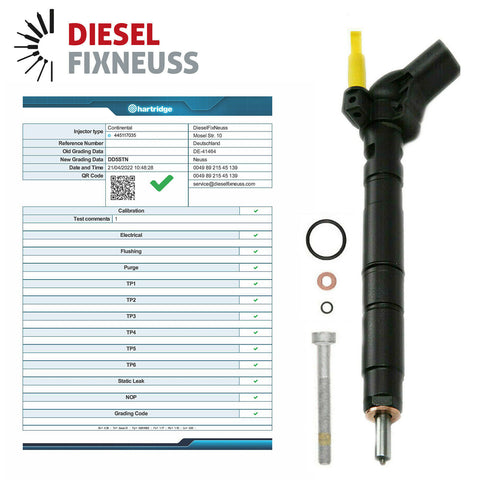 Bosch Einspritzdüse 0445117035 Injektor 0986435444 651070298 Mercedes 0986435035