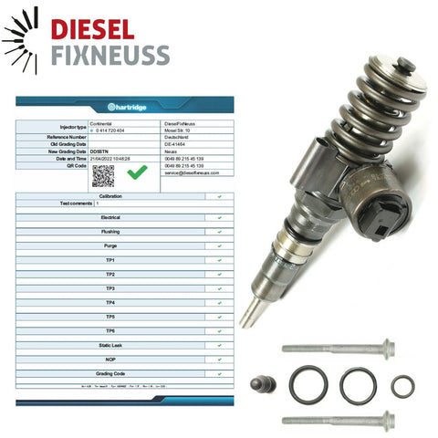 Pumpe Düse Einheit 0414720404 VW SEAT AUDI SKODA 2,0 TDI BKD 03G130073G GX